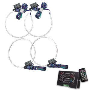 Lincoln Navigator Headlight Halo Kit - ORACLE Lighting - Halo Kit - ColorSHIFT w/ 2.0 Controller - ColorSHIFT - `03-`06